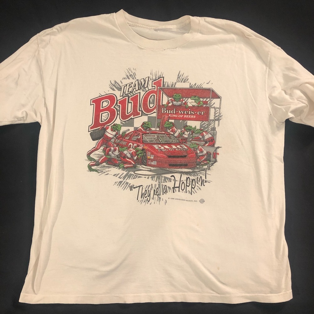 VINTAGE Budweiser Beer T-Shirt 1986